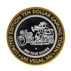 .999 Silver The Orleans Hotel & Casino Las Vegas, NV $10 Casino Token Limited Ed