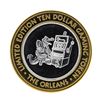 Image 2 : .999 Silver The Orleans Hotel & Casino Las Vegas, NV $10 Casino Token Limited Ed