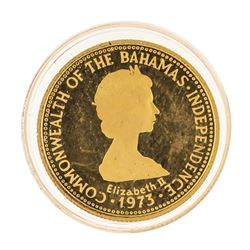 1975 $50 Commonwealth of the Bahamas Gold Coin