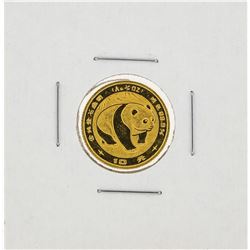 1983 1/10 oz China Panda Gold Coin