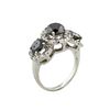 Image 3 : 14KT White Gold 4.95ctw Fancy Black Diamond Ring