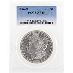 1896-O $1 Morgan Silver Dollar Coin PCGS XF40