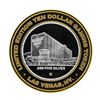 Image 1 : .999 Silver Barbary Coast Las Vegas, Nevada $10 Casino Gaming Token Limited Edit