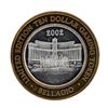 Image 2 : .999 Silver Bellagio Las Vegas, NV $10 Casino Limited Edition Gaming Token