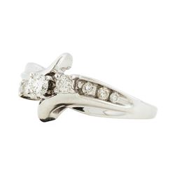 14KT White Gold 0.55ctw Diamond Ring
