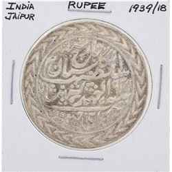 1939/18 India Jaipur Rupee Coin