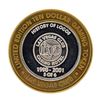 Image 1 : .999 Silver Las Vegas Club $10 Casino Gaming Token Limited Edition