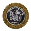 Image 2 : .999 Silver Las Vegas Club $10 Casino Gaming Token Limited Edition