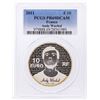 Image 1 : 2011 France 10 Euro Andy Warhol Silver Coin PCGS PR69DCAM