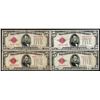 Image 1 : Lot of (4) 1928 $5 Legal Tender Notes