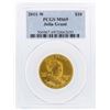 Image 1 : 2011-W $10 Julia Grant Commemorative Gold Coin PCGS MS69