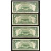 Image 2 : Lot of (4) 1953B $5 Legal Tender Notes