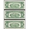 Image 2 : Lot of (3) 1963 $2 Legal Tender Notes