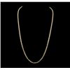 Image 1 : 14KT Yellow Gold Rope Chain Necklace