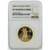 Image 1 : 2002-W $25 American Gold Eagle Coin NGC PF70 Ultra Cameo