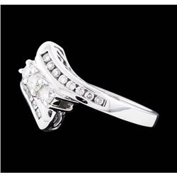 14KT White Gold 0.43ctw Diamond Ring