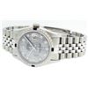 Image 4 : Rolex Mens Stainless Steel Sapphire and Diamond Datejust Wristwatch