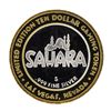 Image 1 : .999 Fine Silver Sahara Las Vegas, Nevada $10 Casino Limted Edition Gaming Token