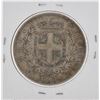 Image 2 : 1877 Italy 5 Lira Silver Coin