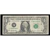 Image 1 : 1999 $1 Federal Reserve Note ERROR Gutterfold