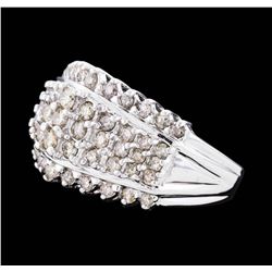 14KT White Gold 1.43ctw Diamond Ring