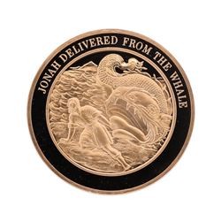 Franklin Mint Thomason Medallic Bible Proof Bronze Medal