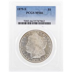 1879-S $1 Morgan Silver Dollar Coin PCGS MS66
