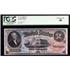 Image 1 : 1869 $2 Legal Tender Rainbow Note PCGS Graded XF40