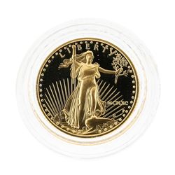 Proof 1990 1/4 Ounce $10 American Gold Eagle Coin