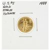 Image 1 : 1989 $5 American Gold Eagle Coin