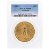 Image 1 : 1908 NM $20 St. Gaudens Double Eagle Gold Coin PCGS MS65