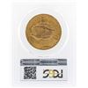 Image 2 : 1908 NM $20 St. Gaudens Double Eagle Gold Coin PCGS MS65
