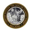 Image 2 : .999 Silver Bellagio Las Vegas, NV $10 Casino Limited Edition Gaming Token