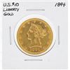 Image 1 : 1894 $10 Liberty Head Eagle Gold Coin