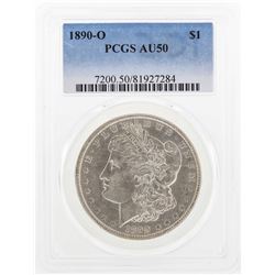 1889-O $1 Morgan Silver Dollar Coin PCGS AU50