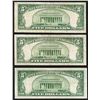 Image 2 : Lot of (3) 1928F $5 Legal Tender Notes