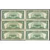 Image 2 : Lot of (6) 1953B $5 Silver Certificate Notes