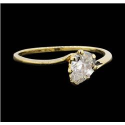 14KT Yellow Gold 0.50ct Pear Shape Diamond Ring