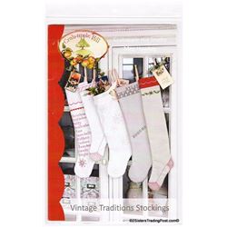 Crab-apple Hill Christmas Stockings Pattern