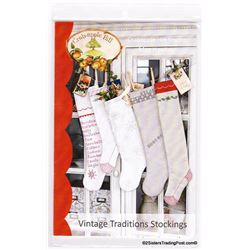 Crab-apple Hill Christmas Stockings Pattern