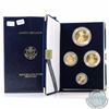 Image 1 : UNITED STATES; Gold 1988 4-coin Proof Eagle Set in Original Mint Packaging and C.O.A. Set contains 1