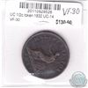 Image 1 : Token 1832 Province of Upper Canada Half cent Token UC-14 VF-30