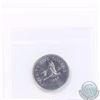 Image 2 : Test Token: 25-cent 1965 CH#TT-25.6B; Nickel with Reeded edge. ICCS Certified MS-60. A Rare Token.
