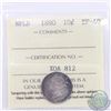 Image 1 : Newfoundland 10-cent 1890 ICCS Certified EF-40
