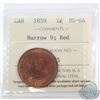 Image 1 : 1-cent 1859 Narrow 9 ICCS Certified MS-64