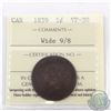Image 1 : 1-cent 1859 Wide 9/8 ICCS Certified VF-30