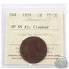 Image 1 : 1-cent 1859 DP N9 #2 ICCS Certified VF-30