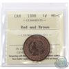 Image 1 : 1-cent 1888 ICCS Certified MS-63 Red and Brown