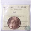 Image 1 : 1-cent 1902 ICCS Certified MS-64 Red