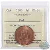 Image 1 : 1-Cent 1903 ICCS Certified MS-64 Red